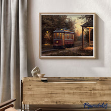 Charger l'image dans la galerie, Peinture par numéros Gare de tramway | Figured'Art intermédiaire nouveautés ville paysages