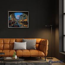 Charger l'image dans la galerie, Peinture par numéros Visite du canal de Venise | Figured'Art intermédiaire nouveautés ville paysages bateaux