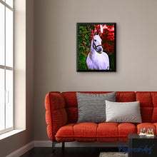 Charger l'image dans la galerie, Peinture par numéros Cheval et fond coloré | Figured'Art intermédiaire nouveautés animaux chevaux