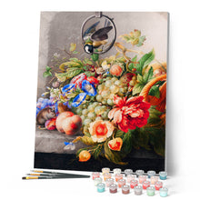 Charger l'image dans la galerie, Peinture par numéros Fleurs et Fruits Herman Henstenburgh Figured'Art fleurs nouveautés reproduction complexe