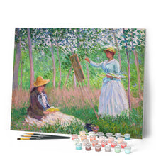 Charger l'image dans la galerie, Peinture par numéros Dans les bois de Giverny Monet Figured'Art nouveautés paysages reproduction complexe