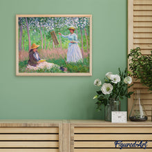 Charger l'image dans la galerie, Peinture par numéros Dans les bois de Giverny Monet Figured'Art nouveautés paysages reproduction complexe