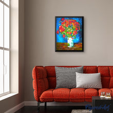 Charger l'image dans la galerie, Peinture par numéros Vase avec Coquelicots Van Gogh Figured'Art fleurs nouveautés reproduction intermédiaire