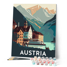 Charger l'image dans la galerie, Affiche Vintage Hallstatt