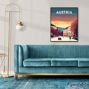 Affiche Vintage Vienne