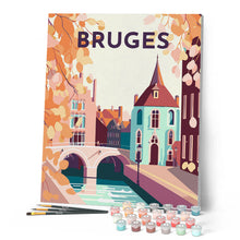 Charger l'image dans la galerie, Affiche Vintage Bruges