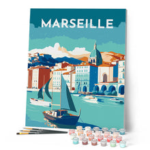 Charger l'image dans la galerie, Affiche Vintage Marseille