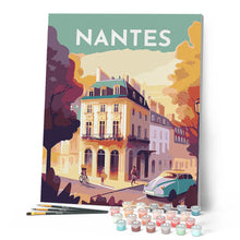 Charger l'image dans la galerie, Affiche Vintage Nantes