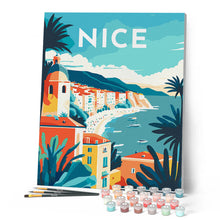 Charger l'image dans la galerie, Affiche Vintage Nice