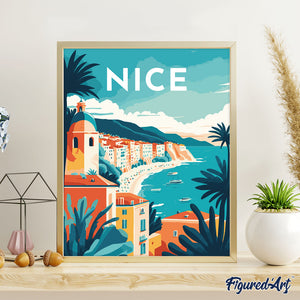 Affiche Vintage Nice