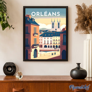 Affiche Vintage Orléans