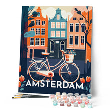 Charger l'image dans la galerie, Affiche Vintage Amsterdam