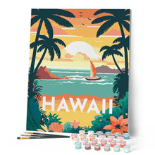 Charger l'image dans la galerie, Affiche Vintage Hawaii