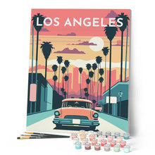 Charger l'image dans la galerie, Affiche Vintage Los Angeles