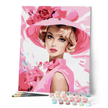 Charger l'image dans la galerie, Diva au Chapeau Rose