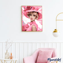 Charger l'image dans la galerie, Diva au Chapeau Rose