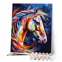 Charger l'image dans la galerie, Cheval Coloré Abstrait