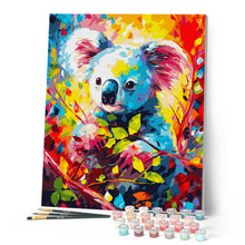 Charger l'image dans la galerie, Koala Coloré Abstrait