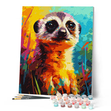 Charger l'image dans la galerie, Suricate Coloré Abstrait