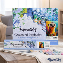 Charger l'image dans la galerie, Suricate Coloré Abstrait