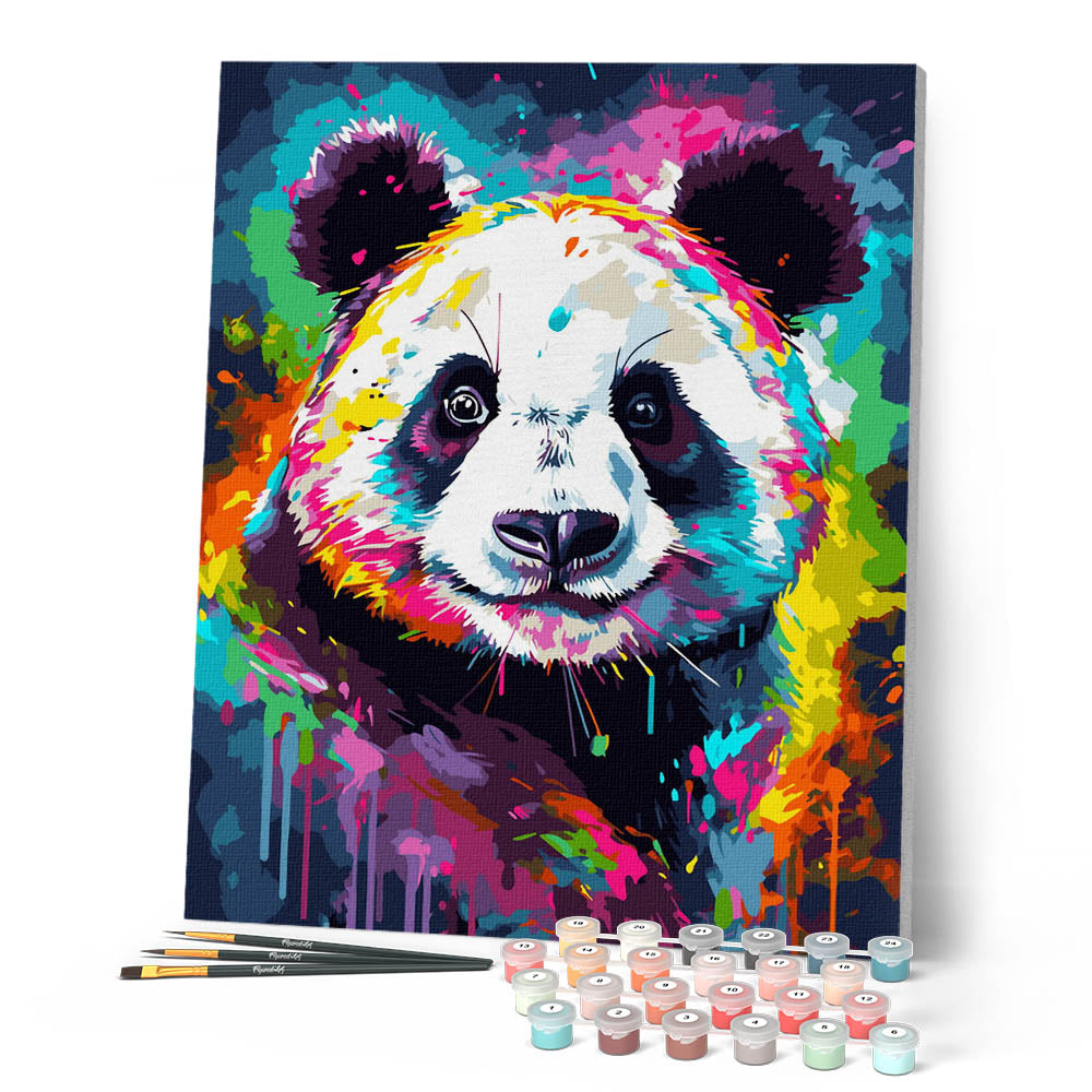 Ravensburger CreArt 20164 - Cuddle Break - Painting by Numbers Dog pour Enfants de 9 Ans et Plus, Set de Peinture avec Cadre, Pinceau et peintures acryliques, Cadeau pour Filles et garçons