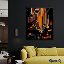 Charger l'image dans la galerie, Pianiste Art Déco