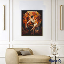 Charger l'image dans la galerie, Femme assise Art Déco