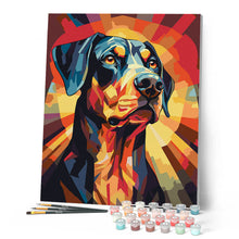 Charger l'image dans la galerie, Chien Art Déco