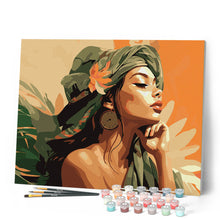 Charger l'image dans la galerie, Femme au turban africain