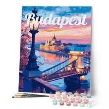 Charger l'image dans la galerie, Affiche de voyage Budapest