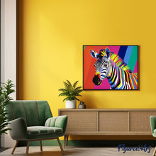 Charger l'image dans la galerie, Rayure de zèbre Pop Art