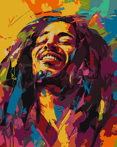 Peinture par numéros Figured'Art Street Art Reggae