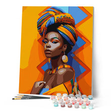 Charger l'image dans la galerie, Fille Africaine traditionnelle