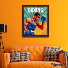 Charger l'image dans la galerie, Affiche sportive Boxe