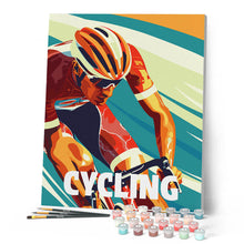 Charger l'image dans la galerie, Affiche sportive Cyclisme