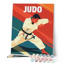 Charger l'image dans la galerie, Affiche sportive Judo