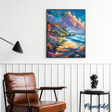 Charger l'image dans la galerie, Maisons en bord de plage