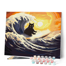 Charger l'image dans la galerie, La Grande Vague du Chat Noir