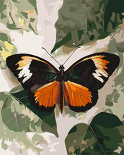 Charger l&#39;image dans la galerie, Peinture par numéros Figured&#39;Art Papillon Moneta Longwing