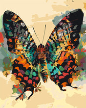 Charger l&#39;image dans la galerie, Peinture par numéros Figured&#39;Art Papillon Sunset Moth