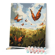 Charger l'image dans la galerie, Papillons Petites Tortues voletant