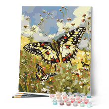 Charger l'image dans la galerie, Papillon Proserpine et Fleurs des Champs