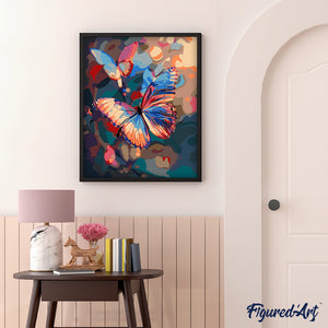 Papillons vibrants