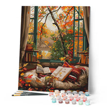 Charger l'image dans la galerie, Lecture cosy en Automne