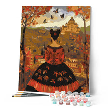 Charger l'image dans la galerie, Femme en  Automne inspirée de Frida Kahlo
