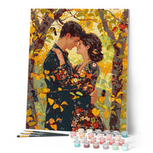 Charger l'image dans la galerie, Étreinte d'Automne inspirée de Klimt