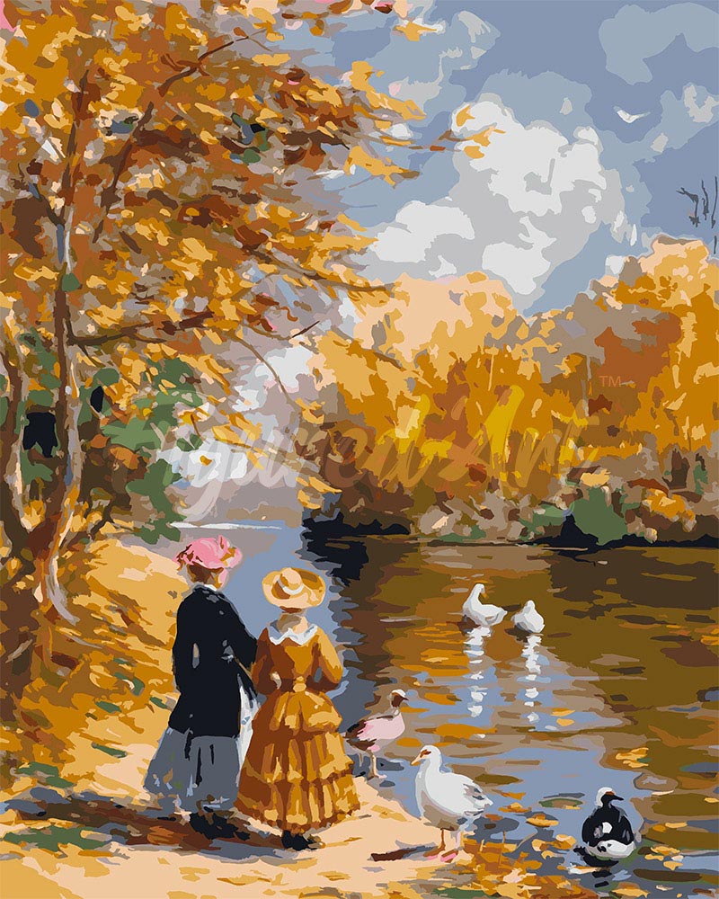 RAVENSBURGER - PEINTURE À NUMÉROS SUR CANVAS - FLEUR DE CERISIER Japonais 30 Cm X 40 Cm Creart RAVENSBURGER - PEINTURE À NUMÉROS SUR CANVAS - FLEUR DE CERISIER Japonais 30 Cm X 40 Cm Creart