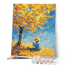 Charger l'image dans la galerie, Garçon en Automne inspiré de Van Gogh