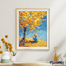 Charger l'image dans la galerie, Garçon en Automne inspiré de Van Gogh
