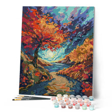 Charger l'image dans la galerie, Automne surréaliste inspiré de Van Gogh